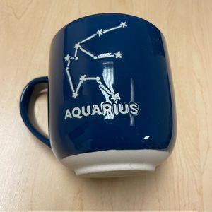 Blue Astrology Mug Aquarius